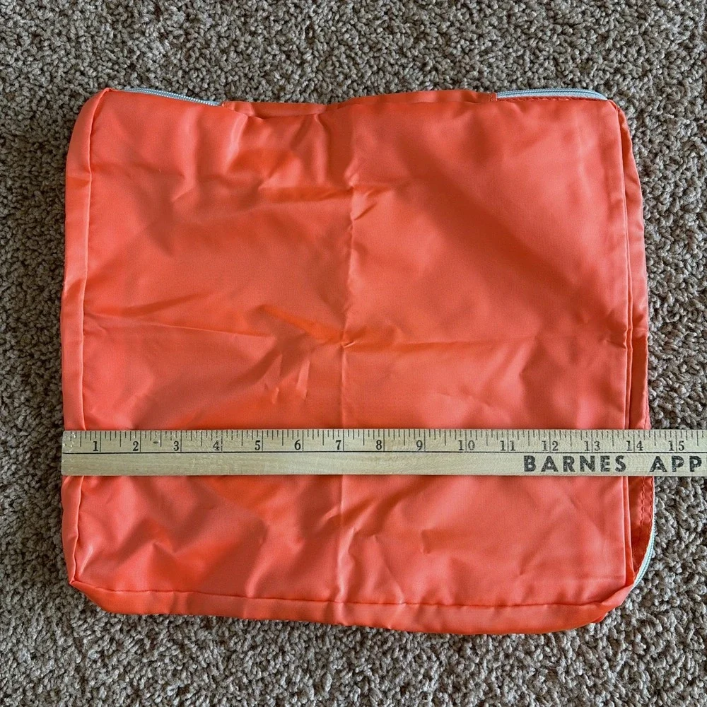 OlarHike Orange 8-Piece Travel Packing Cubes Organizer Bags Pouches Mixed Sizes
